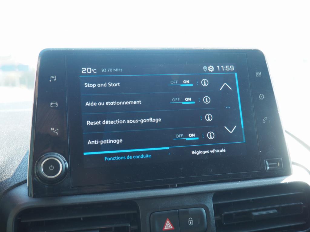 Peugeot Partner (3) BHDI 100 S&S STANDARD 650KG PREMIUM 4 portes  (juin 2020)