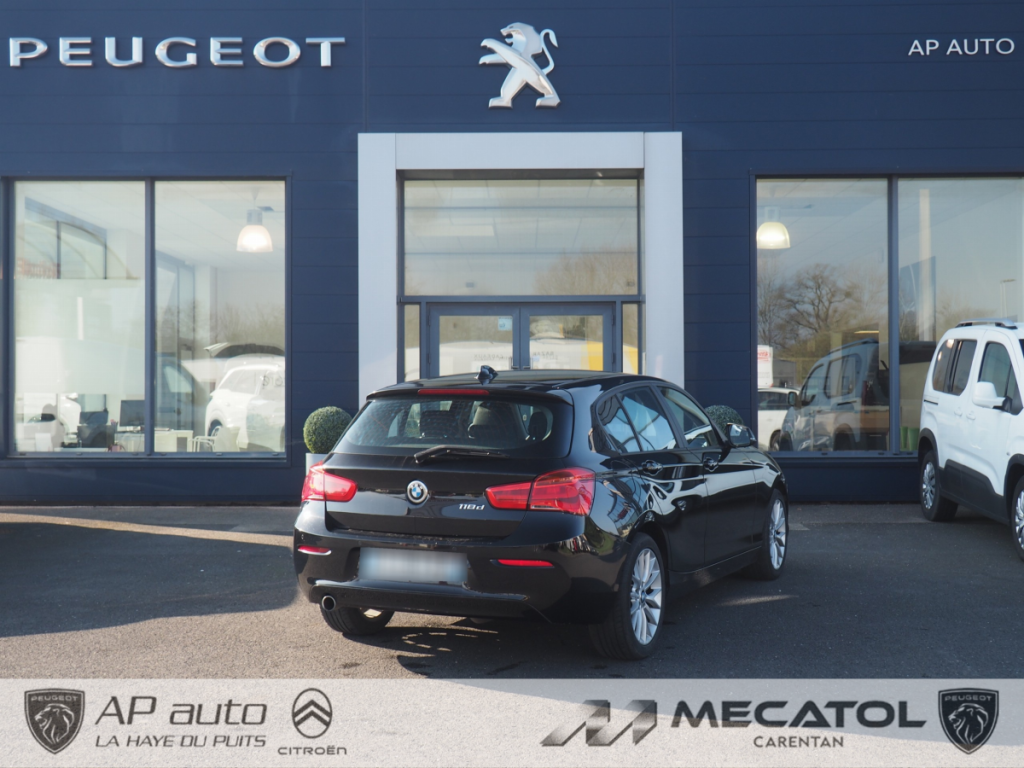 Bmw Série 1 (2) 118d Business Design (F20 LCI)  5 portes  (janv. 2018) (co2 109)