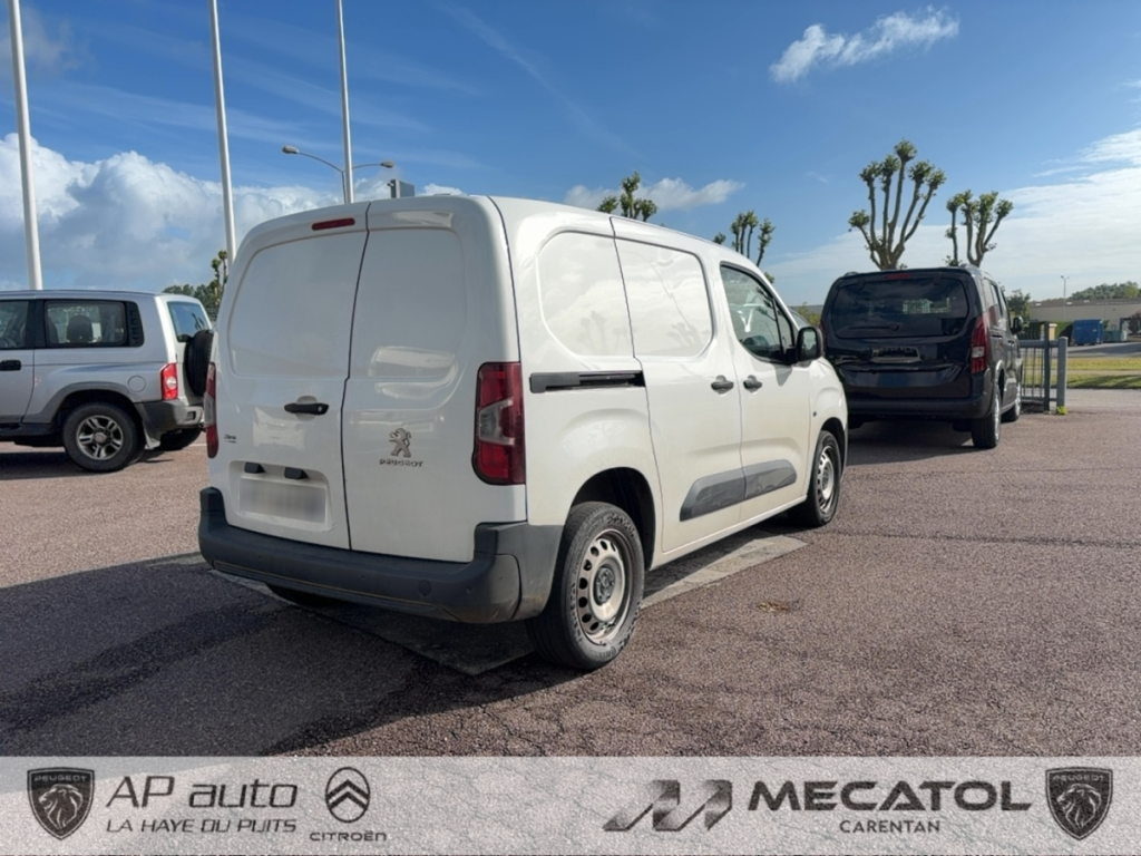 Peugeot Partner (3) BHDI 100 STANDARD 650KG PREMIUM 4 portes  (juil. 2019) (co2 109)