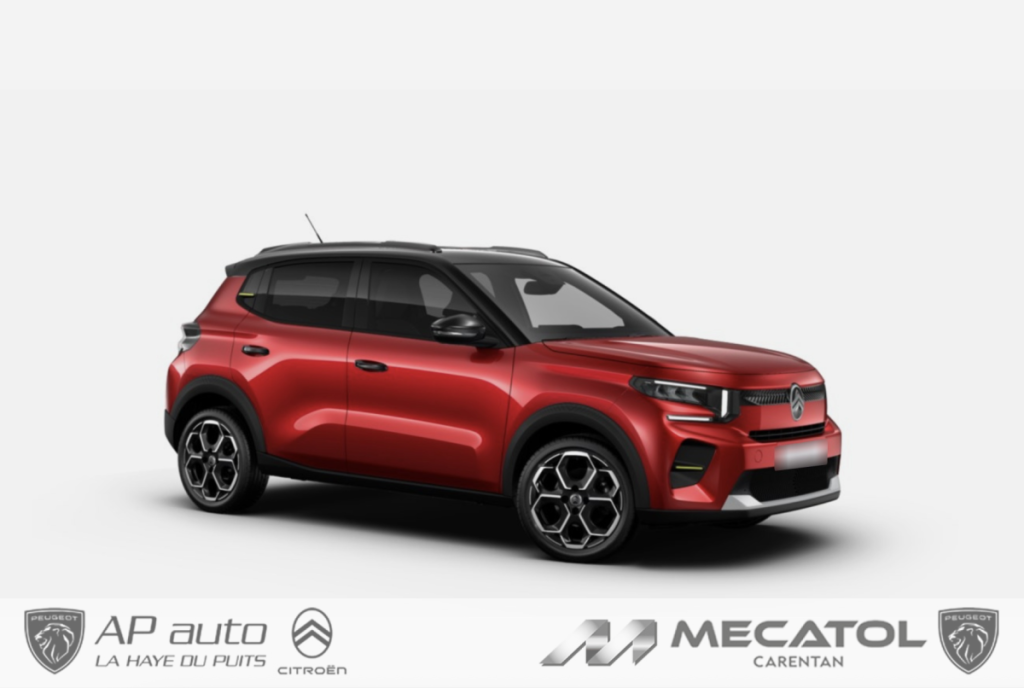 Citroën e-C3 (4) Electrique 113ch Auto MAX (AM22)  5 portes  (avril 2025) (co2 0)