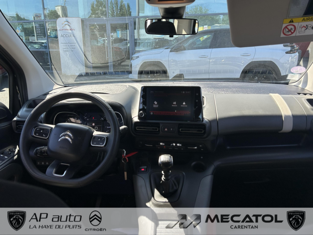 Citroën BERLINGO Taille M PureTech 110 S&S BVM6 Feel (AM 10)  5 portes  (janv. 2019) (co2 119)