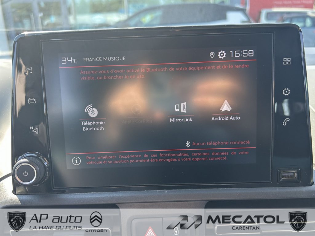 Citroën BERLINGO Taille M PureTech 110 S&S BVM6 Feel (AM 10)  5 portes  (janv. 2019) (co2 119)