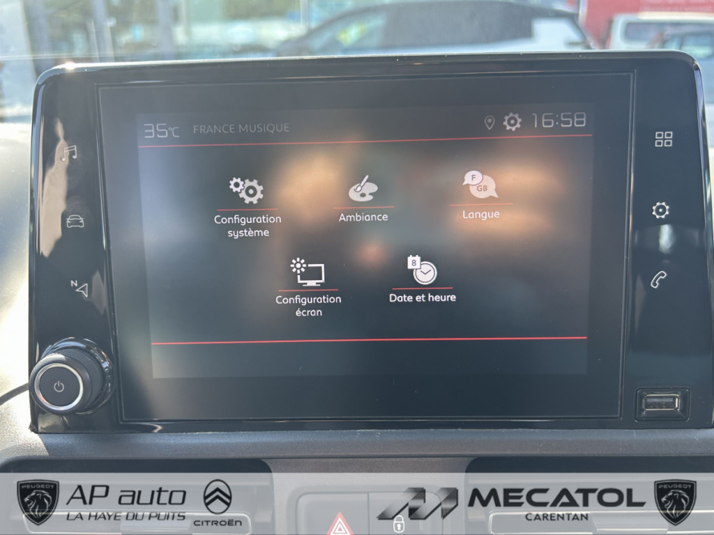 Citroën BERLINGO Taille M PureTech 110 S&S BVM6 Feel (AM 10)  5 portes  (janv. 2019) (co2 119)