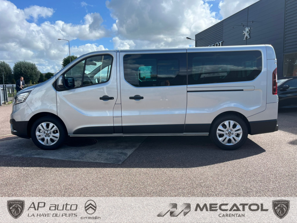 Renault Trafic (3) grand techno Blue dCi 150 - 24b 4 portes  (mars 2025) (co2 184.0)