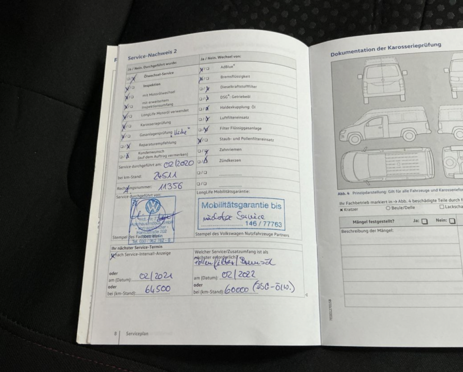 Volkswagen California (6) 2.0TDI 204 DSG7 Ocean 4 portes  (janv. 2017) (co2 169)